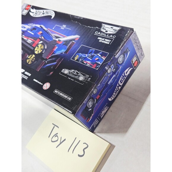 Hot Wheels Cadillac Project GTP Hypercar Brick Set 1:32 236 Pieces 10+ Mattel - Picture 6 of 6